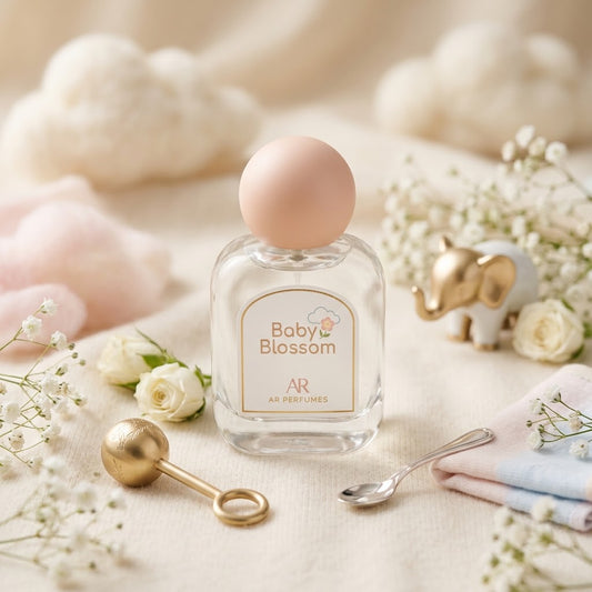 Baby Blossom Gentle Baby Perfume – Alcohol-Free & Hypoallergenic Daily Fragrance | AR Perfumes